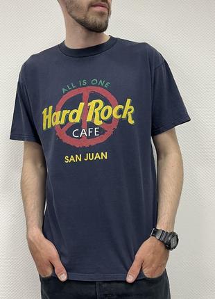 Футболка hard rock cafe all in one peace logo usa vintage винтаж