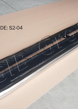 Пороги бічні майданчик для Suzuki Grand Vitara II (05-12) d60х...