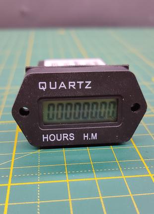 Счётчик моточасов цифровой Quartz 12 - 36 вольт