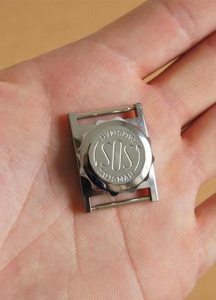 Швейцарська скринька на браслет Swiss Made SOS Talisman з нерж...
