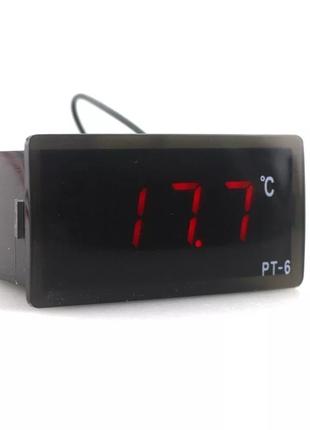 Датчик температури, термометр PT-6 12 вольтів -40 - 110 градусів