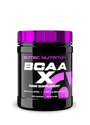 Аминокислота BCAA Scitec BCAA X, 180 капсул