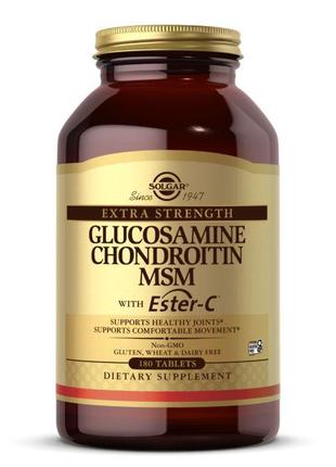 Препарат для суглобів і зв'язок Solgar Glucosamine Chondroitin...