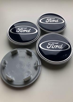 Ковпачки Заглушки Для Дисків Форд, Ford 62 мм, 7M59-1A065-LA, ...