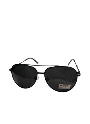Сонцезахисні окуляри авівтори чоловічі чорного кольору