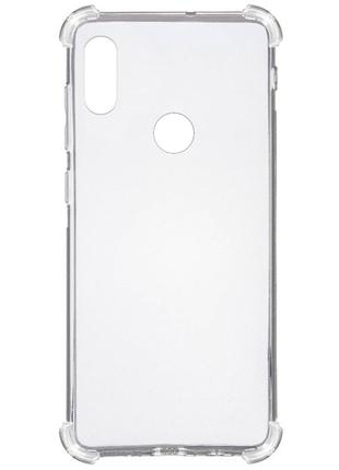 Противоударный чехол на Xiaomi Redmi Note 5 прозрачный TPU Getman