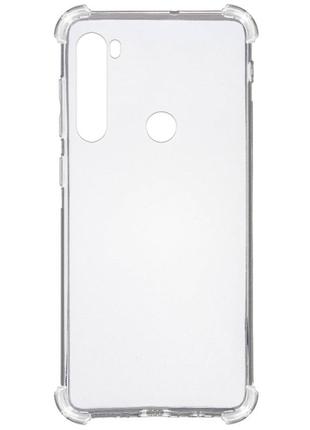 Противоударный чехол на Xiaomi Redmi Note 8T прозрачный TPU Ge...