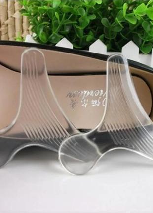 Накладки силіконові на взуття від натирання п'ят (InsolesT-clear)