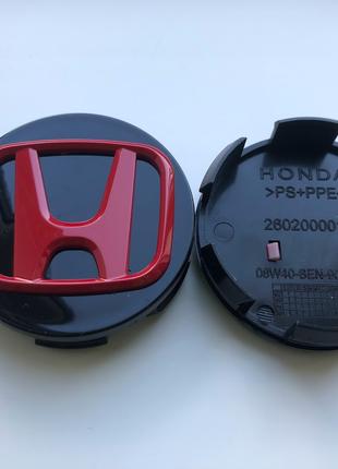 Колпачки Заглушки Для Диска Хонда, Honda, 58мм, 2602000010