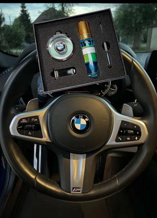Ароматизатор в авто, автопарфюм BMW в дефлектор авто