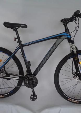 Велосипед Azimut 27.5" GD рама 17, 2021 черно-синий