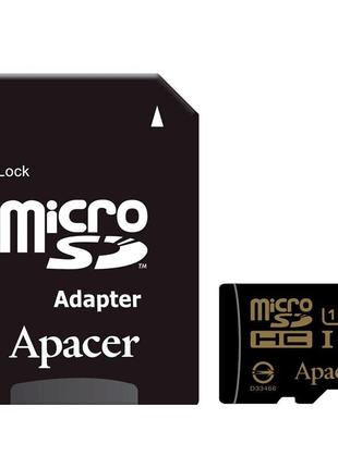 Картка пам'яті microSDHC 32Gb Apacer (UHS-1) + Adapter SD