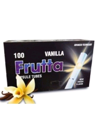 Гильзы зы для сигарет с капсулой Frutta vanilla (ваниль)