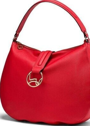 Червона жіноча сумочка на плече