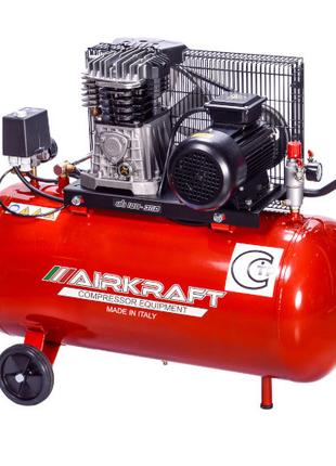 Компресор ремінний 100 л, 360 л/хв, 380 В, 2,2 кВт AIRKRAFT
AK...