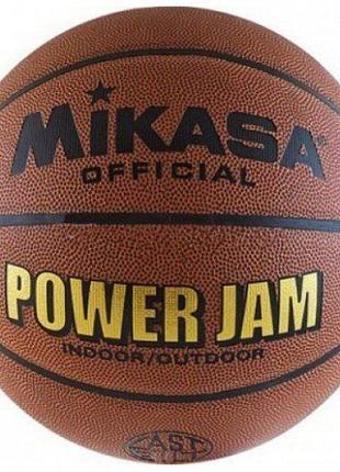 Мяч баскетбольный Mikasa Power Jam №6 Amber (BSL20G-C)
