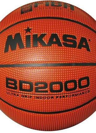 Мяч баскетбольный Mikasa Brown размер №7 (BD2000)