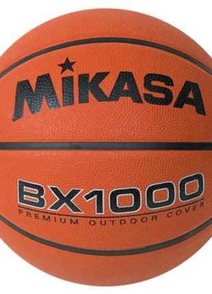 М'яч баскетбольний Mikasa Brown №7 (BX1000)