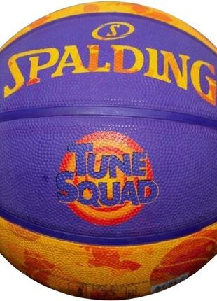 Баскетбольный Мяч Spalding SPACE JAM TUNE SQUAD оранжевый, мул...