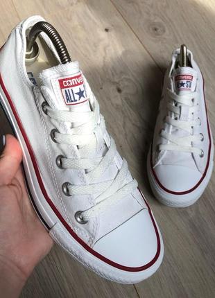 Кеды белые converse (оригинал) р. 36.5