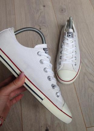 Кеды белые converse (оригинал) р. 40