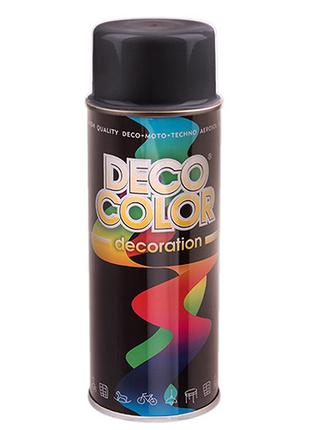 Deco Color Краска аэроз. 400ml Decoration/антрацит (721283)