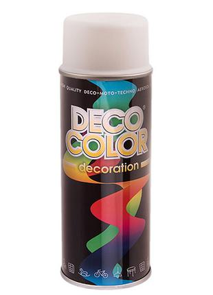 Deco Color Краска аэроз. 400ml Decoration/белый мат (RAL9010/6...