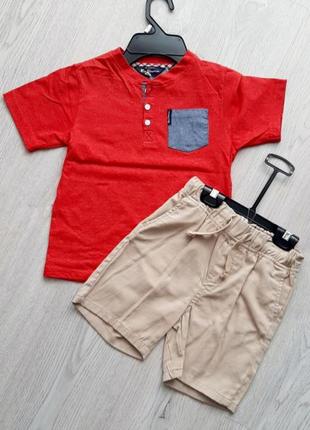 Летний комплект шорты и футболка для мальчика