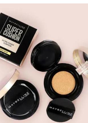 Компактна пудра кушон maybelline super cushion