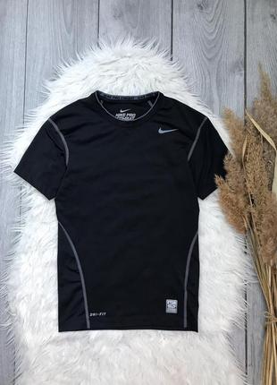 🔥акция 1+1=3🔥 футболка nike найк чёрная спортивная размер s 36...