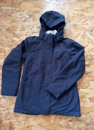 Куртка вітровка jack wolfskin texapore 3 in 1 system із підкла...