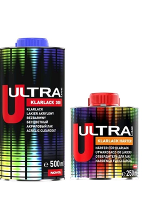 Novol Ultra 300 Лак БЫСТРОСОХНУЩИЙ 0.5л.+ отв.0,25л.
