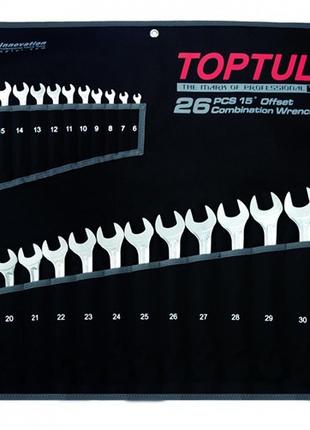 Набор ключей комбинированных 26 шт 6-32 мм TOPTUL Hi-Performan...