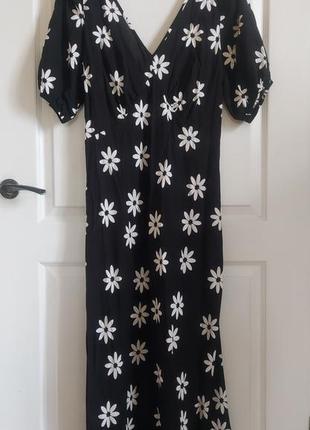 Платье платье mono daisy с v-образным вырезом george