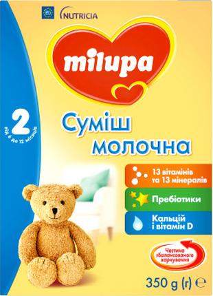 Детская смесь Milupa 2 молочная 350 гр (5900852025501)