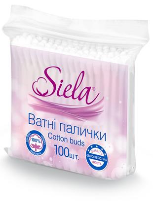 Ватные палочки Siela 100 шт