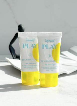 Сонцезахисний лосьон spf30 play 100% mineral lotion spf 50 wit...