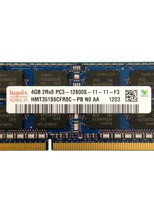 Оперативна пам'ять SO-DIMM Hynix 4Gb DDR3 1600MHz (HMT351S6CFR...