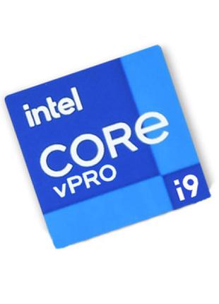Наклейка Intel Core i9 vPro 11th Gen