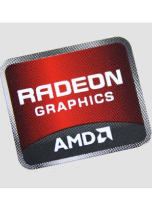 Наклейка AMD Radeon Graphics 16x13mm