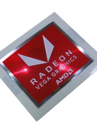 Наклейка AMD Radeon Vega Graphics 1,9x1,6cm