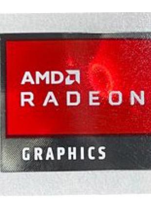 Наклейка AMD Radeon Graphics 1,9x1,6cm