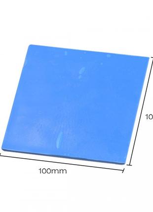 Термопрокладка Luxianzi 100x100x3,5mm синій колір