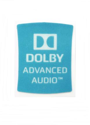 Наклейка Dolby Advanced Audio, Blue