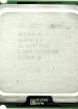 Intel Celeron D 331 1x2,66GHz s.775,478 533MHz б/в