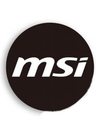 Наклейка для вентилятора відеокарти MSI