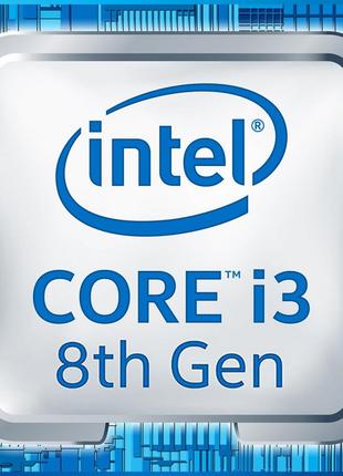 Наклейка Intel Core i3 8-го покоління blue
