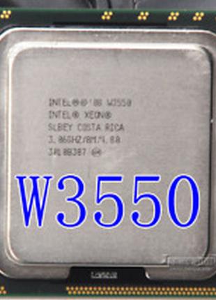 Intel Xeon W3550 4/8x3,06/3,33 s.1366 8Mb 4.8 GT/s QPI б/в