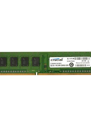 Оперативна пам'ять DIMM б/в Crucial DDR3 2GB 1333MHz PC3-10600...