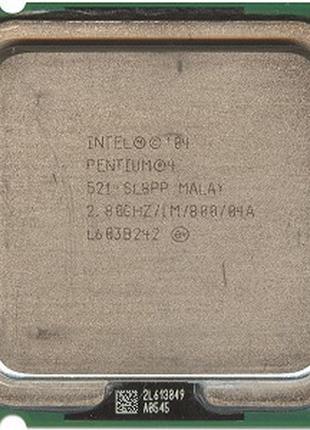 Intel Pentium 4 521 1x2,80GHz s.775 1Mb 800MHz б/в